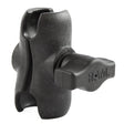 RAM Mount Composite Short Double Socket Arm f1 Ball