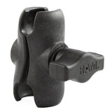RAM Mount Composite Short Double Socket Arm f1 Ball