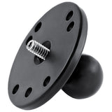 RAM Mount 25 Round Base w1 Ball and 1420 Threaded Male Post
