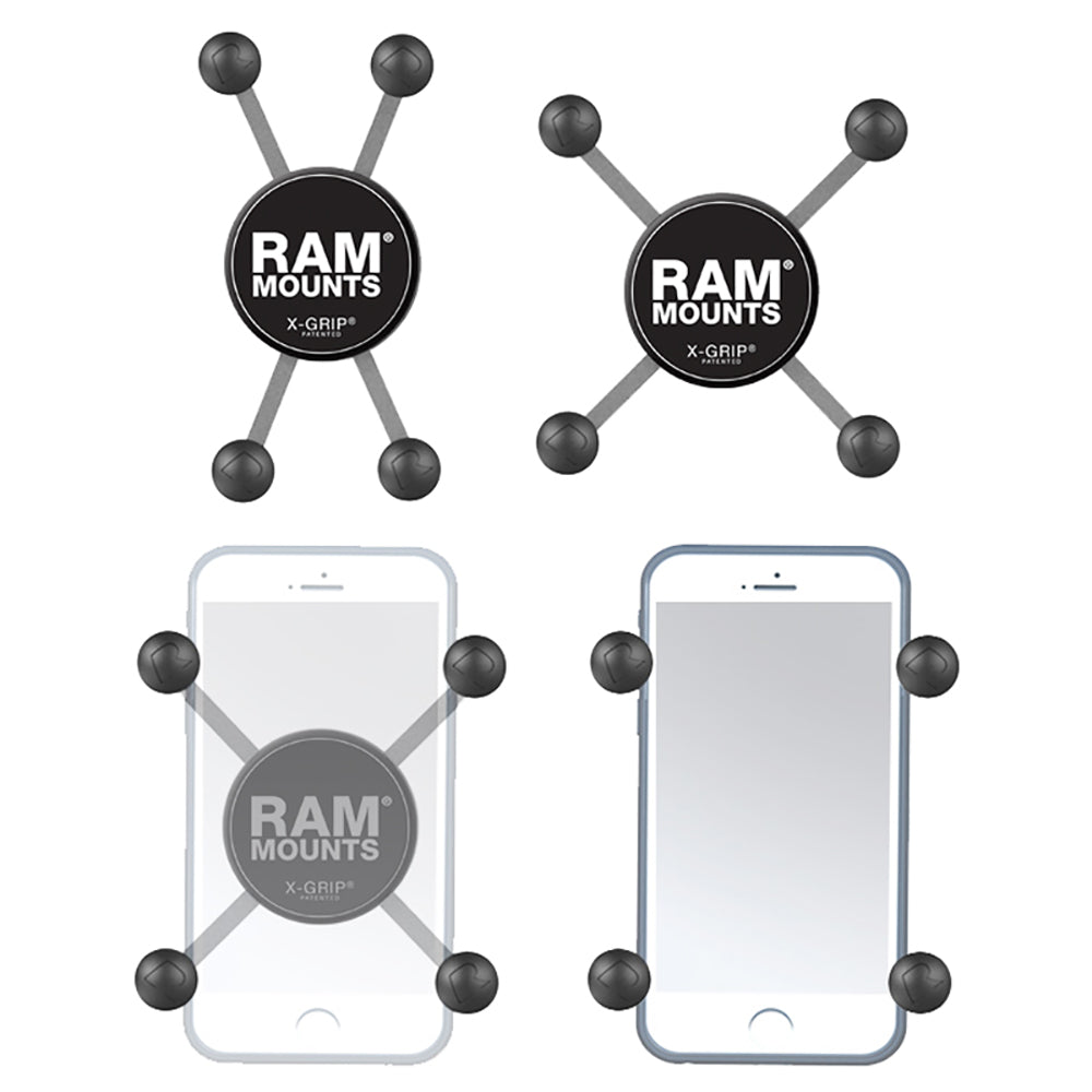 RAM Mount Universal XGrip Cell Phone Holder w1 Ball