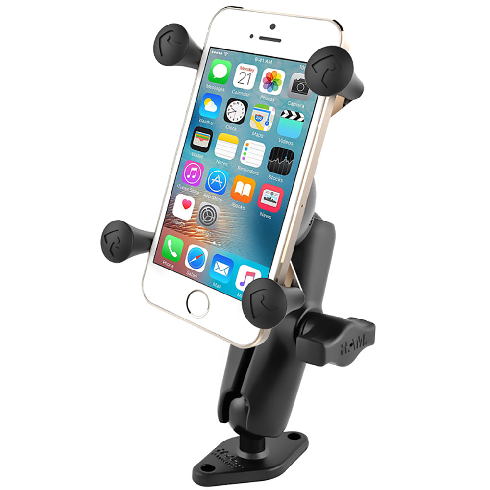 RAM Mount Universal XGrip Holder Diamond Base Surface Mount