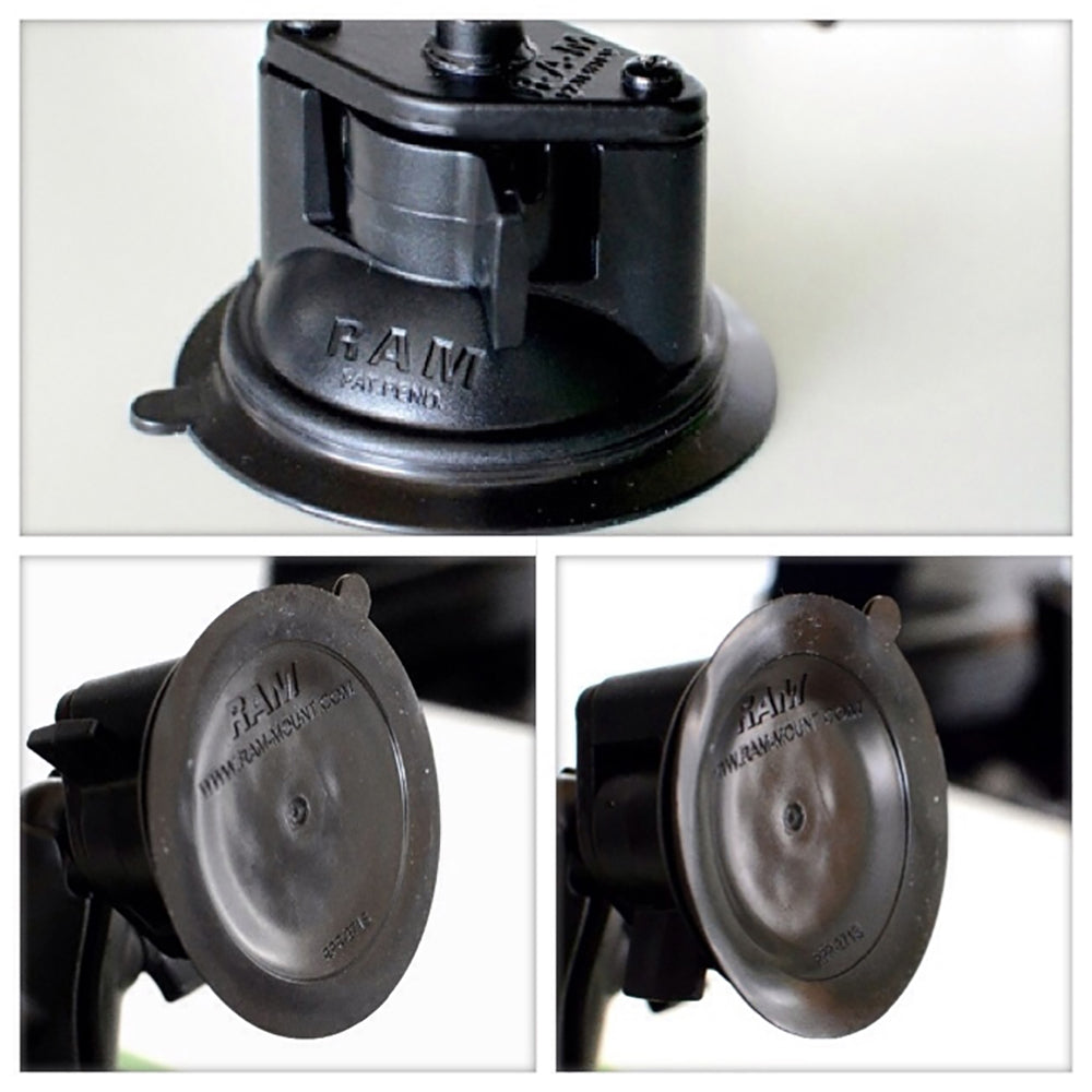 RAM Mount TabTite iPad  HP TouchPad Cradle Twist Lock Suction Cup Mount