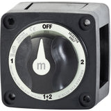 Blue Sea 6007200 Battery Switch Mini  4 Position  Black