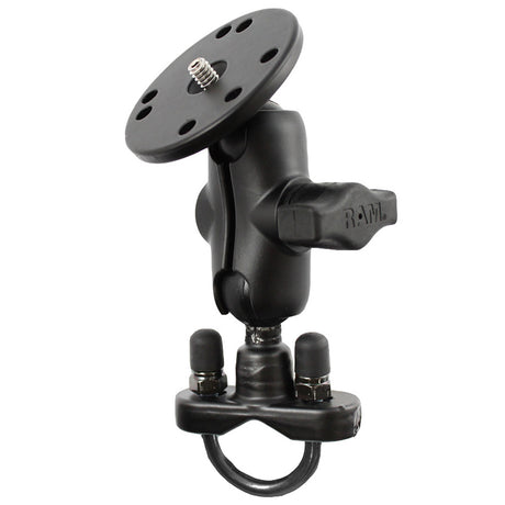 RAM Mount Handlebar UBolt Base Short Arm w14 20 Threaded Stud f Cameras