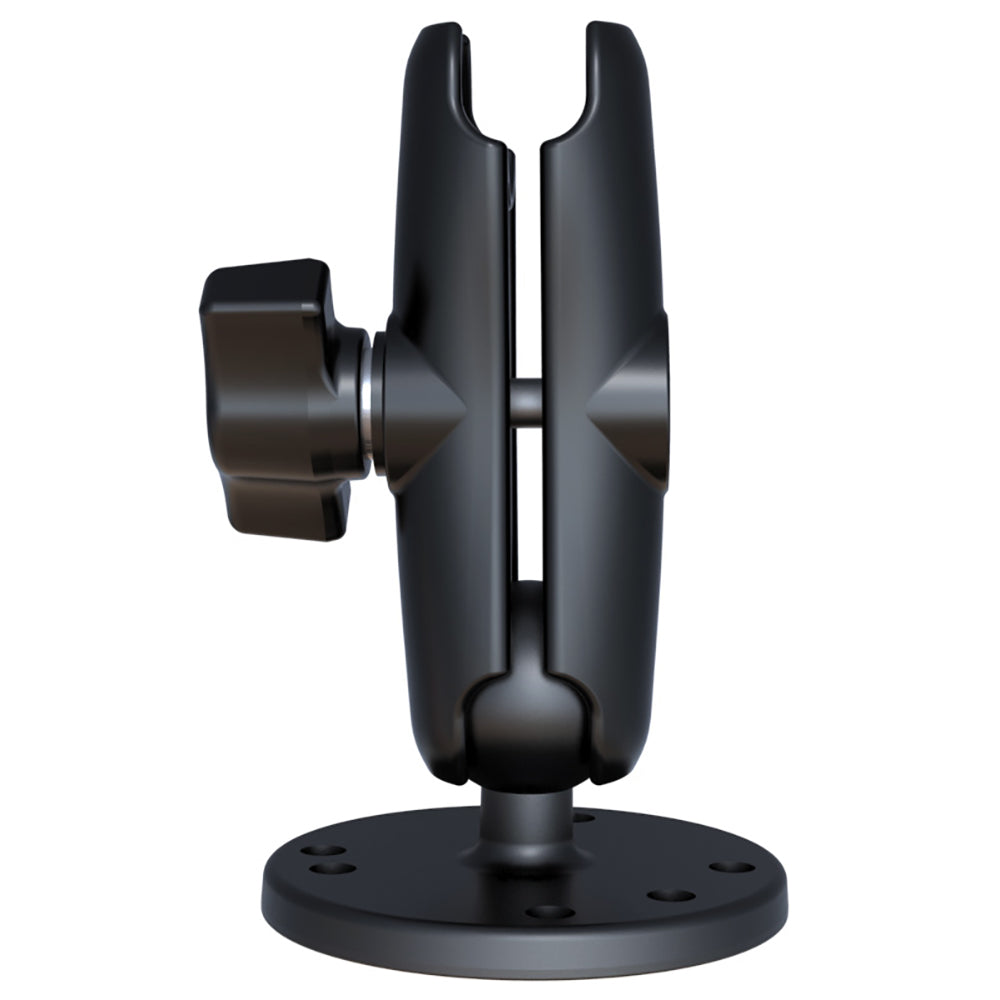 RAM Mount Double Socket Arm w25 Round Base