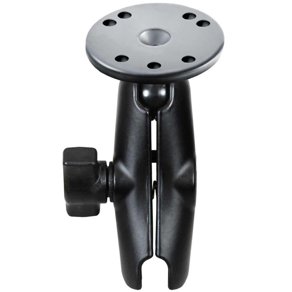 RAM Mount Double Socket Arm w25 Round Base