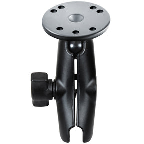 RAM Mount Double Socket Arm w25 Round Base