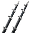 TACO 15 Telescopic Outrigger Poles HD 112  BlackSilver