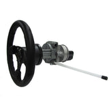 Octopus Type S Straight Shaft fMounting Behind the Dash fMechanical Drive Systems  Includes 90 Degree Bezel Kit