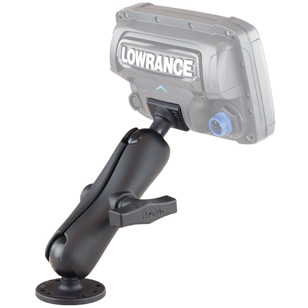 RAM Mount Quick Release Mount fLowrance Mark  Elite 5