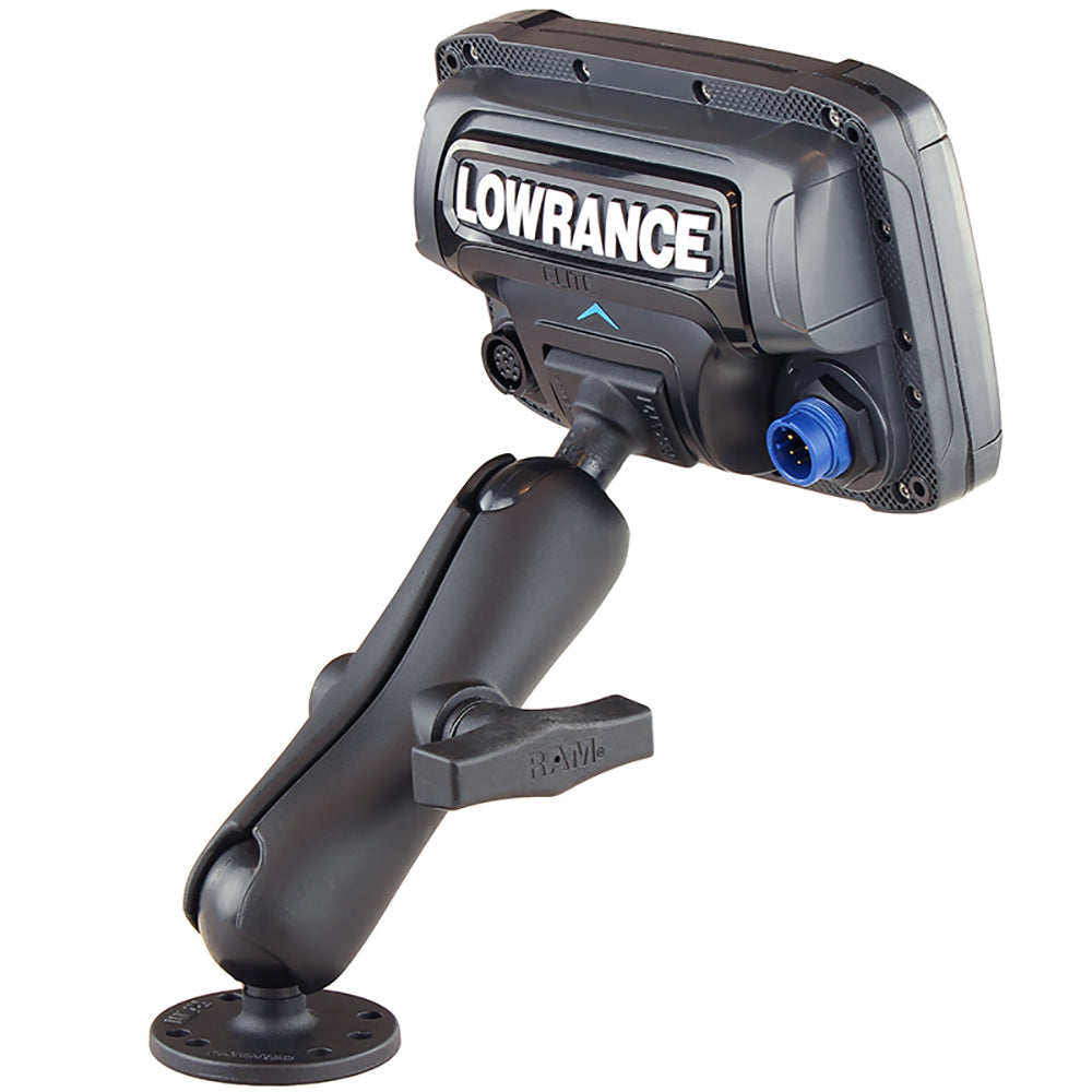 RAM Mount Quick Release Mount fLowrance Mark  Elite 5
