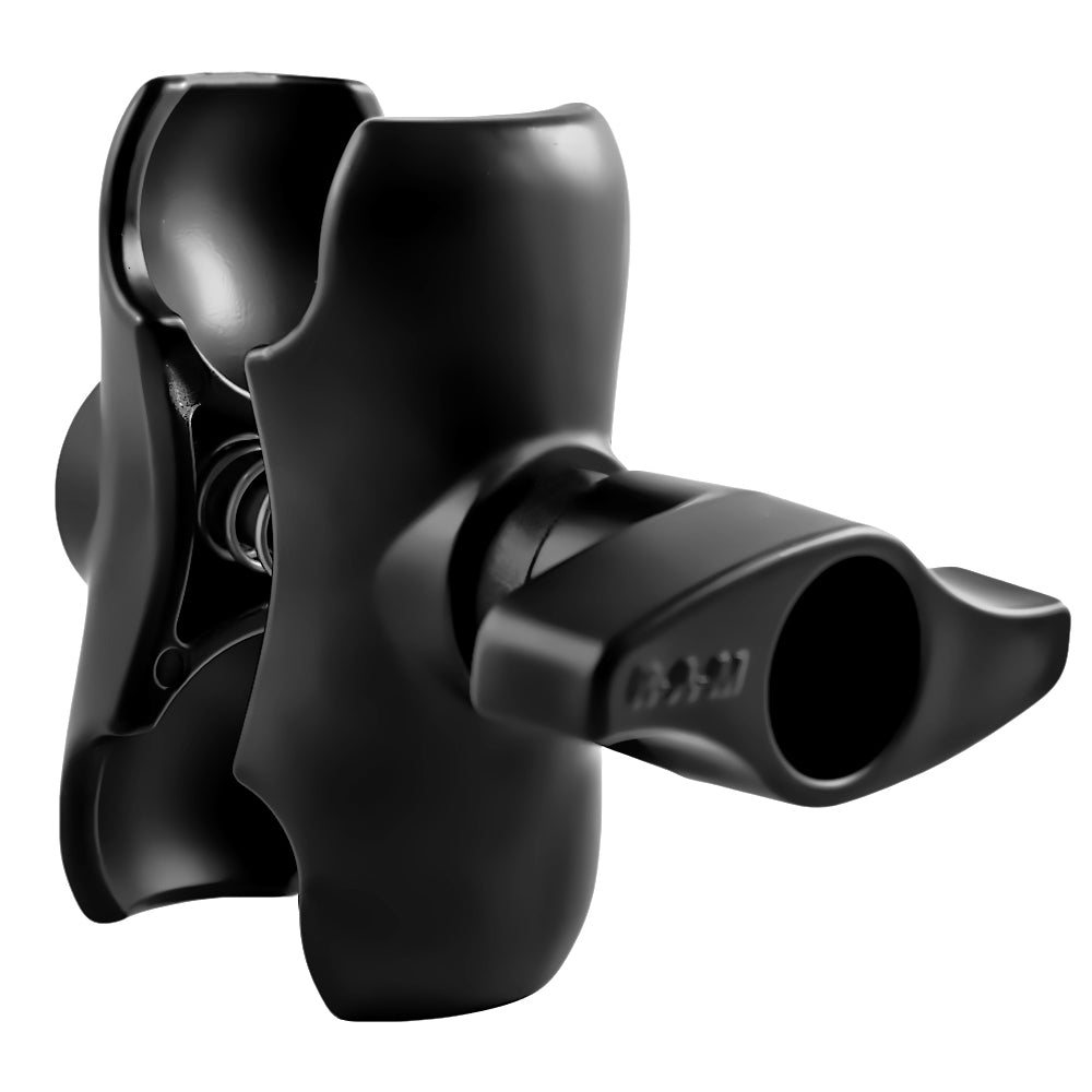 RAM Mount Double Socket Short Arm wJam Nut f225 Base