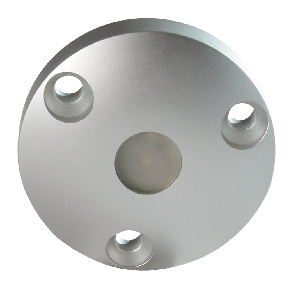 Lumitec High Intensity Anywhere Light  Brushed Housing  White NonDimming