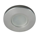 Lumitec Orbit  Flush Mount Down Light  Brushed Finish  3Color BlueRed Non Dimming wWhite Dimming Light