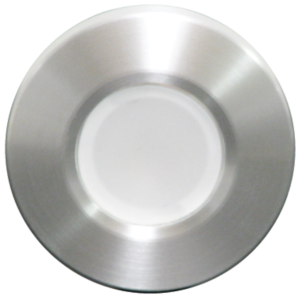 Lumitec Orbit  Flush Mount Down Light  Brushed Finish  3Color BlueRed Non Dimming wWhite Dimming Light