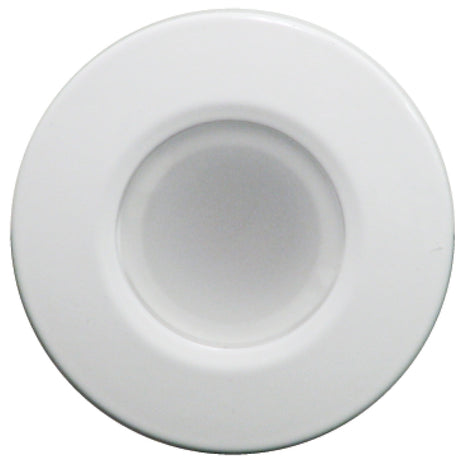 Lumitec Orbit  Flush Mount Down Light  White Finish  4Color BlueRedPurpleWhite Non Dimming