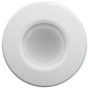 Lumitec Orbit  Flush Mount Down Light  White Finish  2Color BlueWhite Dimming