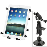 RAM Mount Universal XGrip III Large Tablet Holder  Fits New iPad  Includes Yoke Mount