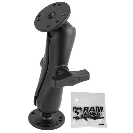 RAM Mount 15 Double Ball Mount with Hardware for Garmin Striker  More