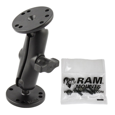 RAM Mount 1 Ball Light Use Surface Mount fGarmin echo 100 150 300c