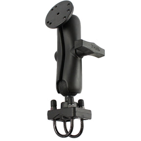 RAM Mount Double UBolt Rail Mount wRound Base