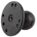 RAM Mount 25 Round Base w03118 Female Thread  15 Ball  AMPs Pattern