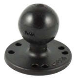 RAM Mount 25 Round Base w03118 Female Thread  15 Ball  AMPs Pattern