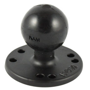 RAM Mount 25 Round Base w03118 Female Thread  15 Ball  AMPs Pattern