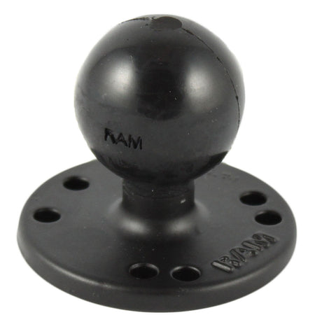 RAM Mount 25 Round Base w03118 Female Thread  15 Ball  AMPs Pattern