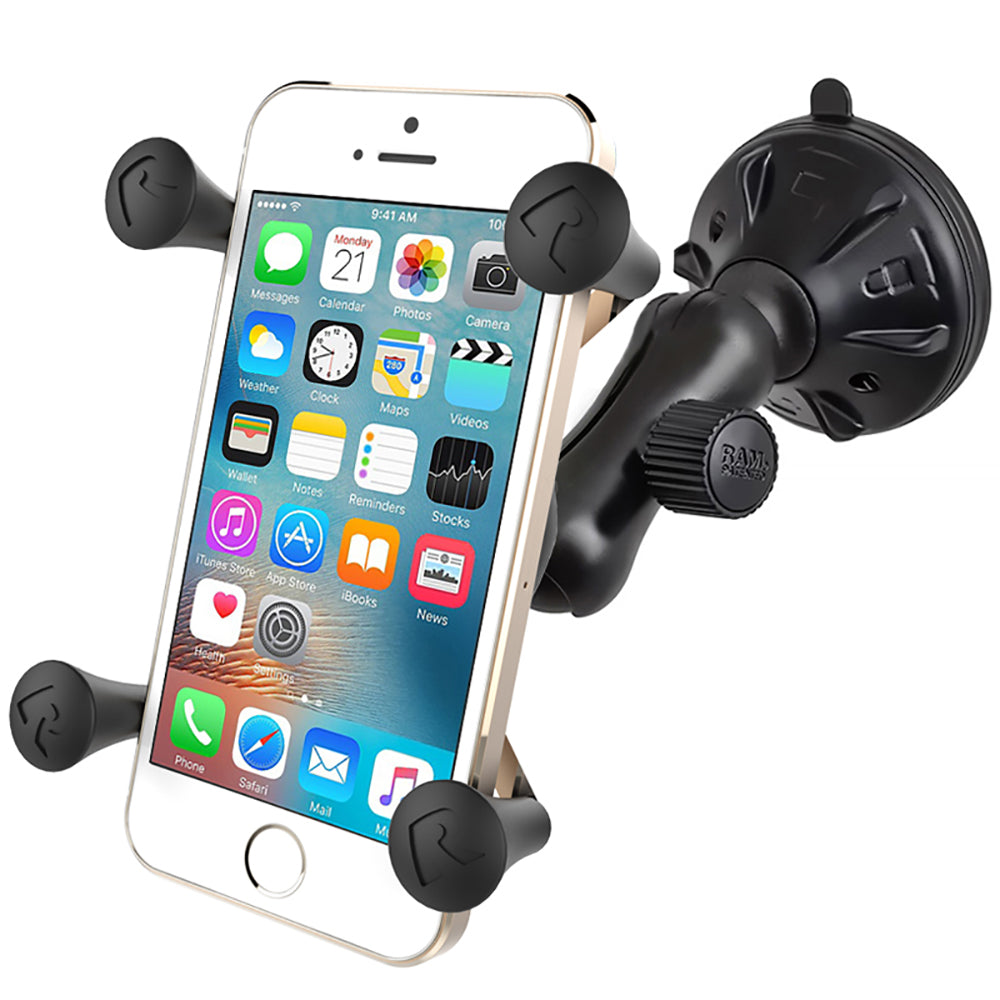 RAM Mount XGrip Composite Twist Lock Suction Cup Mount