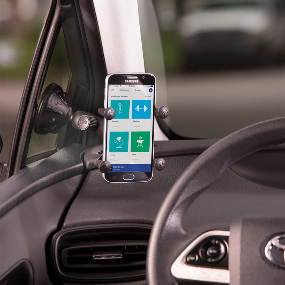 RAM Mount XGrip Composite Twist Lock Suction Cup Mount
