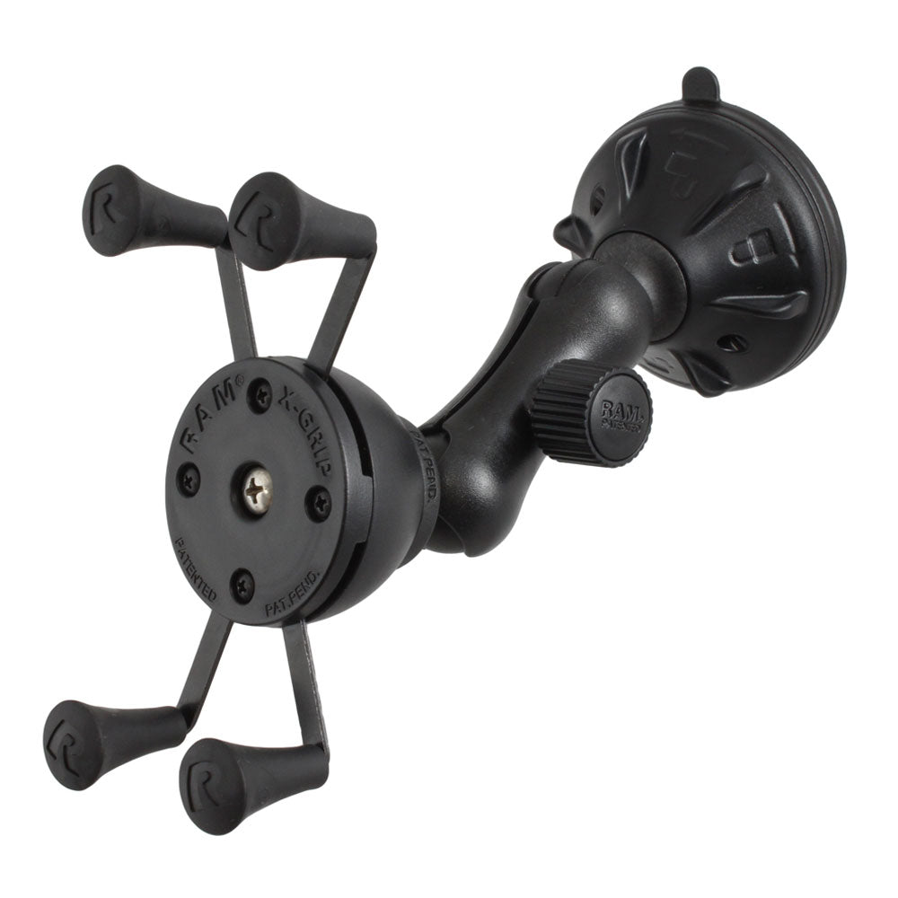 RAM Mount XGrip Composite Twist Lock Suction Cup Mount