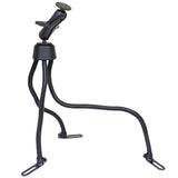 RAM Mount POD III Universal NoDrill Mount wDouble Socket Arm  2 25 Round Bases  AMPs Pattern