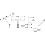 Scanstrut TB01 TBar Mount fGPSVHF Antenna