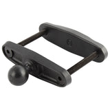 RAM Mount 3 Max Width Square Rail Base w1 Ball