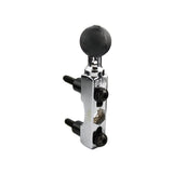 RAM Mount Chrome Motorcycle BrakeClutch Reservoir Base w1 Ball