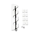 TACO 3Rod Poly Bungee Rod Holder Rack  White