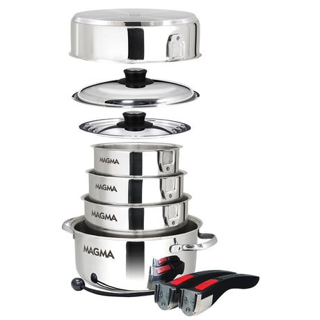 Magma 10 Piece Induction Cookware Set  Stainless Steel