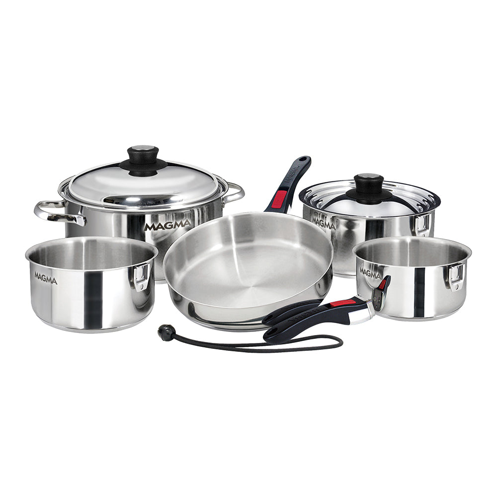 Magma 10 Piece Induction Cookware Set  Stainless Steel