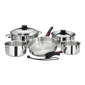 Magma 10 Piece Induction Cookware Set  Stainless Steel