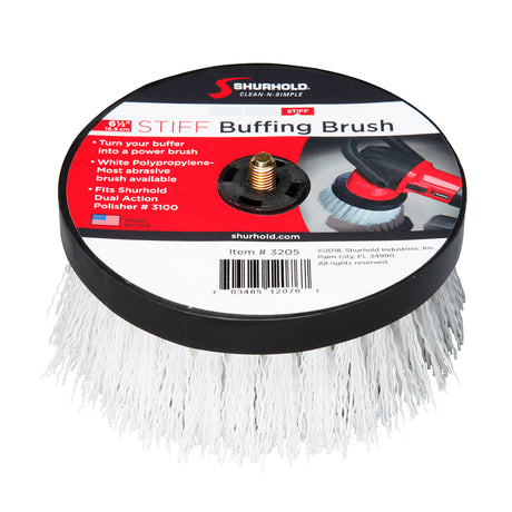 Shurhold 612 Stiff Brush fDual Action Polisher