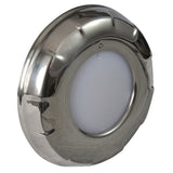 Lumitec Aurora  LED Dome Light  Polished SS Finish  2Color WhiteBlue Dimming
