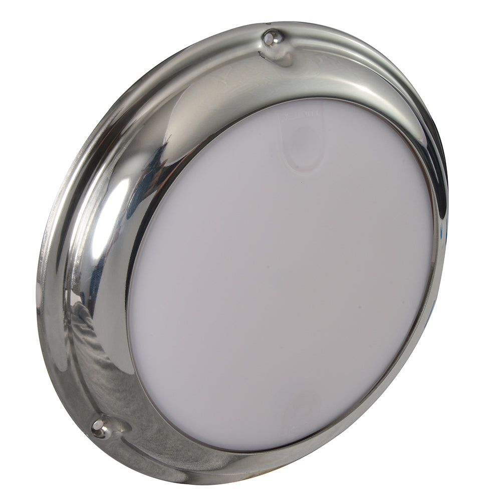 Lumitec TouchDome  Dome Light  Polished SS Finish  2Color WhiteBlue Dimming