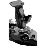 RAM Mount Fork Stem Motorcycle Base wDouble Socket Diamond