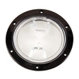Beckson 4 Clear Center Screw Out Deck Plate  Black