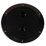 Beckson 6 NonSkid ScrewOut Deck Plate  Black