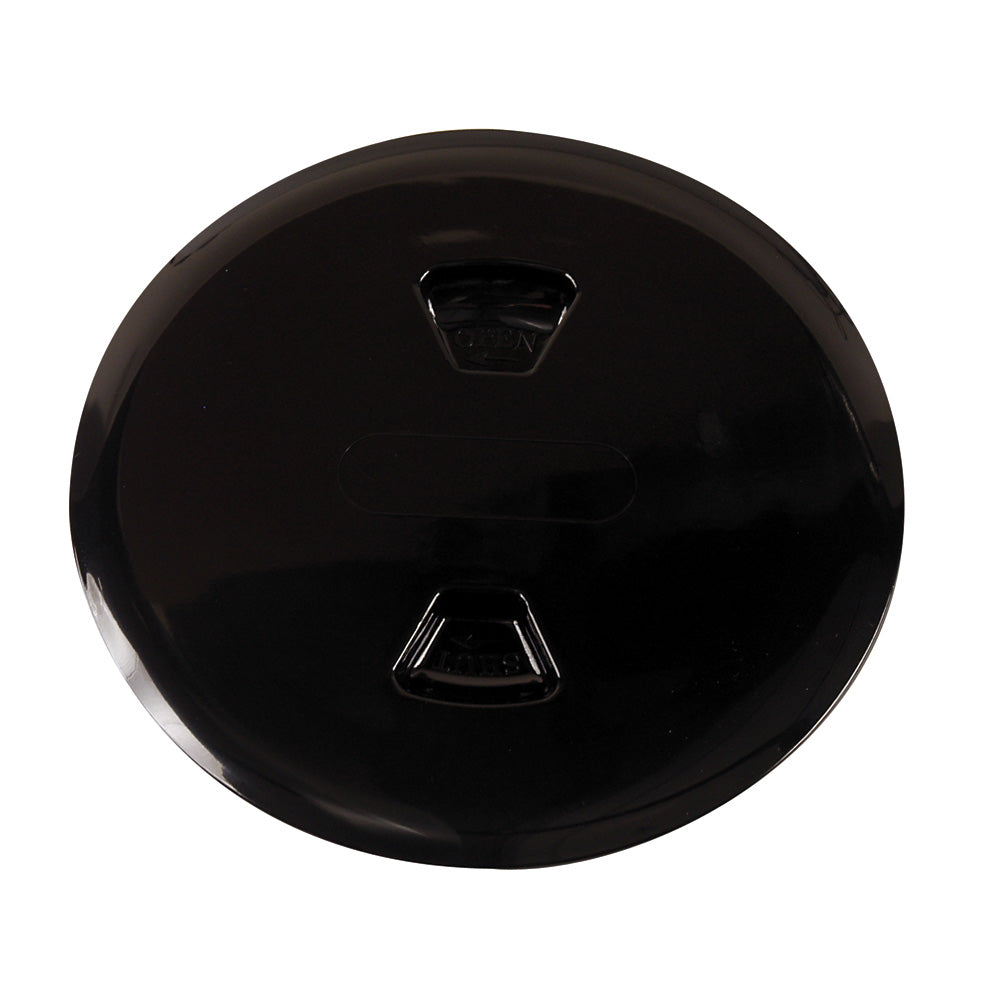 Beckson 5 TwistOut Deck Plate  Black