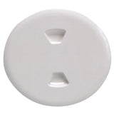 Beckson 5 TwistOut Deck Plate  White