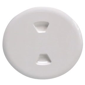 Beckson 5 TwistOut Deck Plate  White