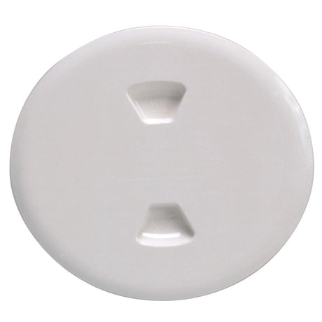 Beckson 5 TwistOut Deck Plate  White